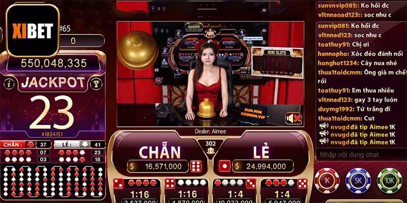 Giới thiệu sảnh game Live Casino Xibet cơ bản