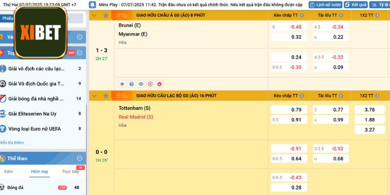Một số loại kèo penalty khác