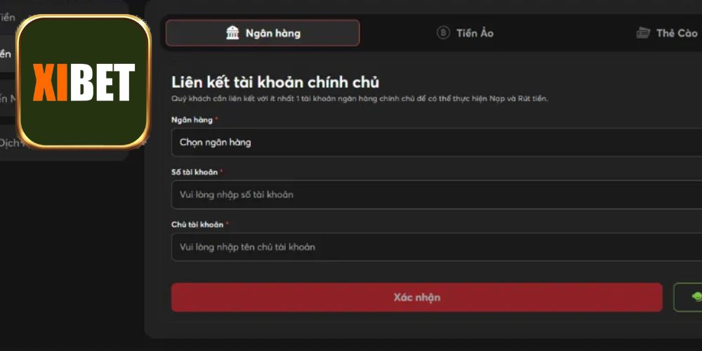 Hướng dẫn rút tiền XIBET kèm theo lỗi, sự cố phát sinh 