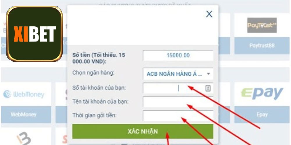 Sự cố phát sinh trong giao dịch tại XIBET