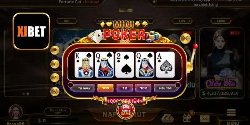 Tổng quan về siêu phẩm Poker XIBET đình đám